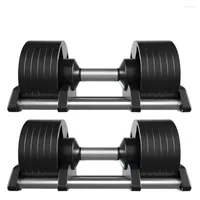 Hantelhanteln Set interner Rotation 32 kg Gewicht einstellbarer professioneller Fitnessstudio -Fitness