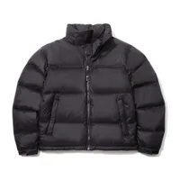 ノースデザイナーブラックダウンパーカーディースウェットシャツ冬の冬の肥厚暖かいコート男性と女性の服のためのレジャー屋外
