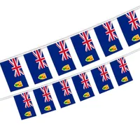 T￼rken und Caicos -Inseln String Flag