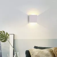 Wall Lamps 6W LED Adjustable Brightness Lamp Simple Indoor Stairs Passage Bedroom Living Room Light