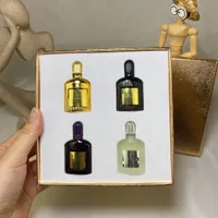 Clone Perfume For Man Gift Set 10ml 4 Botellas Orchid Negra Eau de Parfum EDP Diseñador de spray Gases de marca Fragancia Fragancia Al por mayor de amantes duraderos Perfumes Perfumes Stock