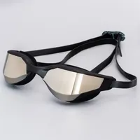 Gafas gafas de nataci￳n profesionales con estuche y reemplazo de puente nasal antigobano vasos de agua de agua de silicio para hombres mujeres 221024