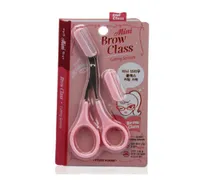 Completamente nuovo vendere da 50 pezzi da donna con le sopracciglia per sopracciglia rosa con tools per trucco Combs7201459
