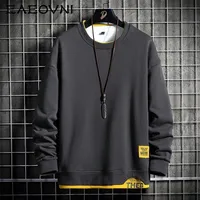 Men's Hoodies Sweatshirts EAEOVNI Hoodie Streetwear Hip Hop Harajuku Crew Neck s Pullover Fashion Clothing Top 221025