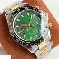 Fashion Mens Watchs Mechanical Wristwatches Business Watch Life Waterproof Steel Case Multifunction Watches 40mm Montre De Luxe Leisure Wristwatch for Men