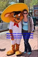 Speedy Gonzales mouse Rat Mice Mascot Costume Adult Cartoon Character Outfit Suit Business-starting Ceremony Birthday Party zx853