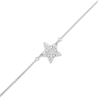 Bracelets Charmet Heshi Europa y American Temperamento simple Ins Estrella de viento incrustado Diamond Diamond