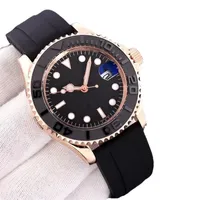Luxury Watch Watches Men Montre uppgraderade Diver Series Watch Ceramic Stainless Steel Original Solid Armband Automatisk r￶relse Auto Datum Klassiska armbandsur