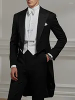 Men&#039;s Vests Chaleco Hombre Vestir Men&#039;s Vest Wedding Lapel Single Breasted Two Pocket Slim Fit Sleeveless Jacket