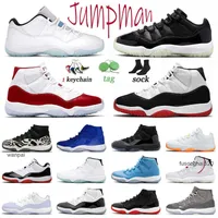 Jumpman 11 Hotsale Basketball Shoes US 13 LOW 72-10 Cherry Space Jam Men Sneakers 11s Legend Blue Cool Grey Concord Outdoo Air Jordon Jordas