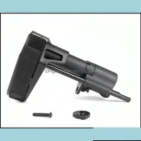 Akcesoria taktyczne Wysokiej jakości pistolet Brace Butstock dla M GLOCK01 DH4DH DROP DOBRY 202 OTXFM