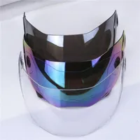 Capacetes de motocicleta Vire o capacete escudo para Jiekai-105 Visor de rosto completo 4 cores de alta qualidade