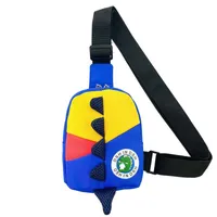 Handtaschen Ledertasche Kinder Accessoires Modes Junge M￤dchen Diagonale Schulter Handy Dinosaurier Pers￶nlichkeit Brustkontrast Farbe E8303