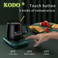سخانات الفضاء Kodo USB القدح فنجان القهوة أكثر دفئا حليب الشاي وسادة التدفئة دافئ حصيرة درجة الحرارة الثابتة السفينة 221024