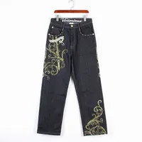 Jeans para hombres tangyaxuan gran tama￱o 30 44 Fashion Big Pockets Hip-Hop Skateboard Men casual Denim Design Black Marca 221024