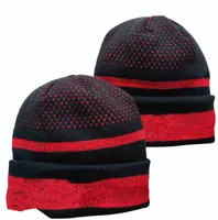 Headwear Beanies Alla lag Beanie Caps Sticked Headwear Christmas Fan Winter Hats Basketball Wear Hat For Sell