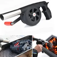 BBQ Tools Handblazer Huishoudelijke hand draagbare barbecue Blowers Kleine haardroger Outdoor Accessories Tool