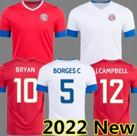 2022 Costa Rica Soccer Jersey 2022 2023 J. Vargas Duarte A.Contrera Venegas J.Campbell G.Torres F.Calvo Football Uniform Hemds