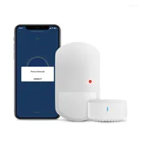 Smart Automation Modules Broadlink Wireless PIR Motion Sensor Alarm System Home Security Work With Alexa Google Assistant Via S3 Hub