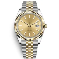 U1 Nowy najlepszy automatyczny zegarek mechaniczny Mężczyźni Big Imband 41 mm ze stali nierdzewnej szafirowe zegarki męskie zegarki na rękę na rękę wodoodporne Luminous