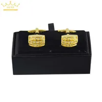 Jewelry Boxes High Quality 60pcs Black Faux Leather Mens Cufflinks Gift Storage Organizer Case Cuff Link Display Holder L221021