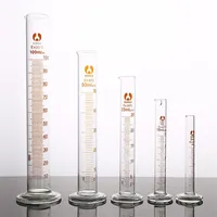 Glasmessung Zylinder Labor Graduierte Kunststoffmesswerkzeuge Zylinder Chemie 5ml10ml25ml50ml100 ml Instrument 1 58HM Q2