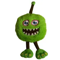 Meine singenden Monster Plüschpuppen Spielzeug Cartoon Game Peripheral Soft Stoffed Furcorn Plüsch Puppe für Kinder Geburtstagsgeschenke