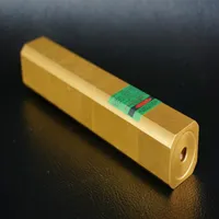 Copper Brightest 520nm 1000000 meter Green Laser Pointer Mini Portable Waterproof DHL3419