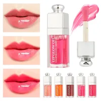 Moda de bálsamo de labios 6 ml Jelly Himerizante Plumping Lipgisco Sexy Tinted Tinted Lip Plumper Lips maquillaje