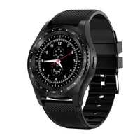 L9 Sports Quartz Pedometer Smart Watch Mens 시계 편안한 실리콘 밴드 Bluetooth 음악 전화 원격 카메라 스마트 워치 258K