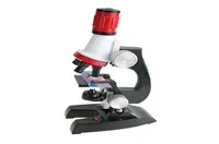 Kids Stereo Science Microscope 1200x Zoom Biological Microscope Kit Refined Scientific Instruments Educational Toy For Child9089336