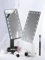 360 degrés Rotation Makeup Mirror Réglable 1622 LEDS ÉCRAN TOCHE LED ÉCLAIR