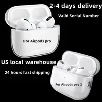 W przypadku Apple Airpods Pro 2 Akcesoria słuchawkowe AirPods 2nd Generation Transpirunt TPU Silikon Słuchawki Ochrata słuchawkowa Apple bezprzewodowe pudełko wodoodporne