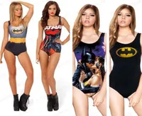 مثير Batman Swimsuit قطعة واحدة مثير ملابس السباحة البوديس الدهنية الطباعة الرقمية أنا باتمان سوبرمان عجب امرأة swimsuit8719184