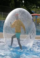 2M 08 мм ПВХ надувная вода Ходьба Хомять человеческий хомяк Zorb Ball Plastic Ball Water Dance Balloon Game3522560