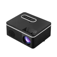 Mini Projetor LED original 320x240 Pixels suporta 1080p H90 HDMI USB Audio Portable Projector Home Media Video Player Game Proy289K