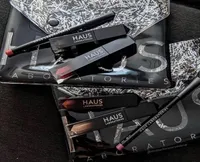 Hela 6 i 1 mode Haus Beauty News Makeup Set med blyertsslipare Lipstick Eyebrow Pencil Lip Liner Eyeliner3081769