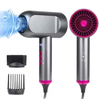 Electric Hair Dryer Anion Portable Diffuser For Ion Professional dressing Blow 1800W Blower dryer T221026