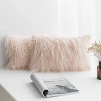 Pillow Case Pl￼sch Kissen bedecken lange Haar