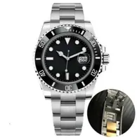 Ceramic Bezel Mens Watches Mechanical Stainless Steel Automatic Movement Green Watch Gliding Clasp 5ATM Waterproof Wristwatches Gift