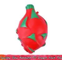 1 adet ejderha meyve squishy çocuk oyuncakları yavaş yükselen squishies oyuncak ev dekoru için oyuncak gençler için stres rahatlama hediyeleri