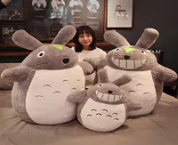 Dorimytrader Anime Totoro Plush Toy Giant Stifted Cartoon Totoro Doll Doll Pillow for Children Friend Gift Deco 100cm 120cm 140cm D1165979