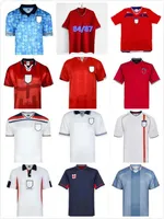 2008 2010 Weltmeisterschaft 1990 2002 1996 Gascoigne Retro Soccer Trikot Dritter Heimfu￟ball -Shirt Rooney Lampard Beckham Owen 1982 Keegan