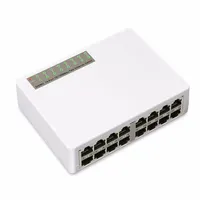16 portas Fast Ethernet LAN RJ45 VLAN 10 100Mbps Switching Hub Switch Hub Desktop PC3240