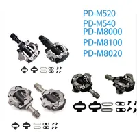Bike Pedals DEORE XT PD-M8100/M8000/M8020/M540/M520 Self-Locking SPD MTB Components Using for Bicycle Racing Mountain Parts 221026