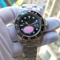 Super Factory 5 -Star Watch of Men 8 Style wersja elementarna ceramiczna ramka 904L stalowa bransoletka automatyczna automatyczna ruchy światła zegarki nurkowe