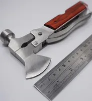 2017 Nowe narzędzia do przetrwania EDC na zewnątrz EDC EDC Survival Multifunkcja Topór Bezpieczeństwo Hatchet Hammet Hammet Nóż Nóż Hammet Noże