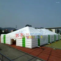 Tents And Shelters Multifunctional Large Inflatable Cubic Tent With Remove Windows Doors For Temporary Warehouse Or Advertising