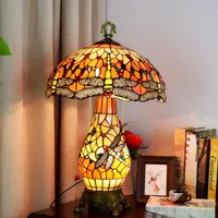 Lampe de table de libellule moderne lampe de table de style italien