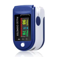 Smart Devices Battery fingertip pulse oximeter blue and white source factory direct s2131